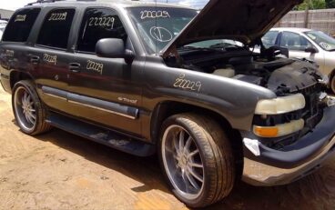 2002 CHEVROLET TAHOE AXLE ASSEMBLY RR – 621444