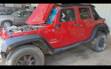 2010 JEEP WRANGLER SEAT REAR – 1289833