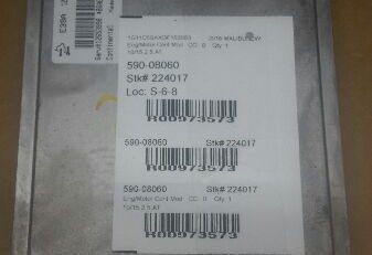 2016 CHEVROLET MALIBU ENG/MOTOR CONT MOD – 973573