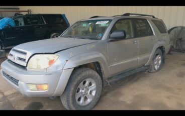 2003 TOYOTA 4_RUNNER BUMPER ASSEMBLY FRONT – 1304167